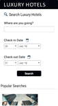 Mobile Screenshot of luxury-hotels.com
